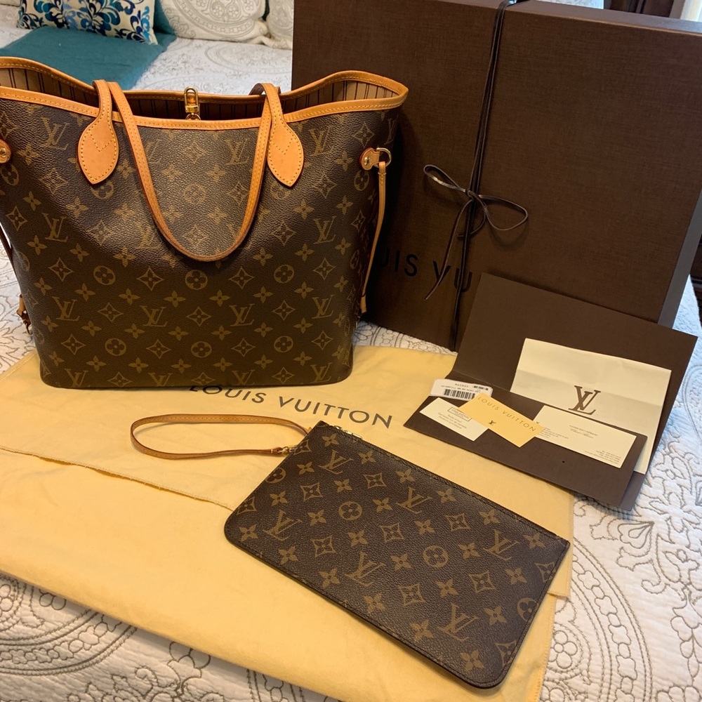 *Authentic* LV Neverfull MM